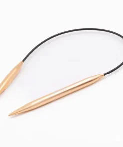 Aiguilles circulaires Mini N°6 – Rose Gold 25cm