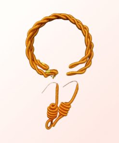 Bracelets + boucles d’oreilles Jaaro Dibbei