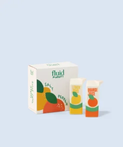 Salière & Poivrière Juice en Céramique, Fluid Market