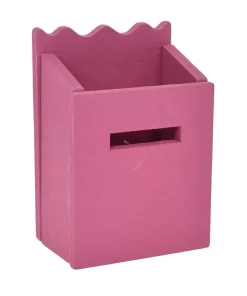 Boîte aux lettres rose