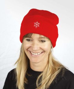 BONNET SKI : FLOCON DE NEIGE