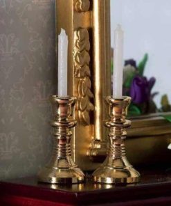 Paire de chandeliers , bougeoirs