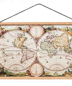 Carte ancienne du monde