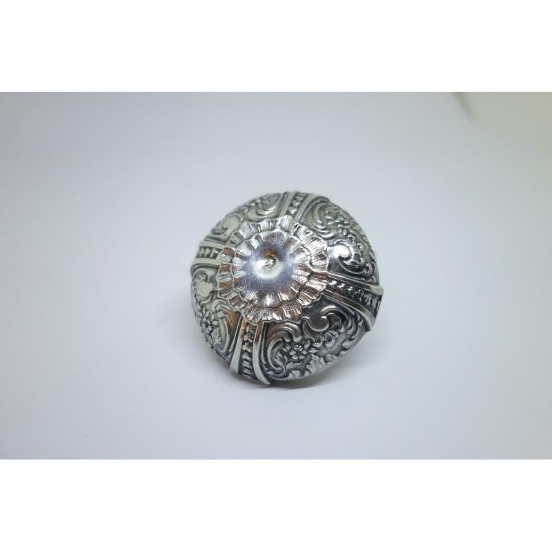 Boîte argent pilulier, superbement ouvragée, travail Français. – Image 5