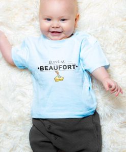 T SHIRT BEBE : Elevé au Beaufort