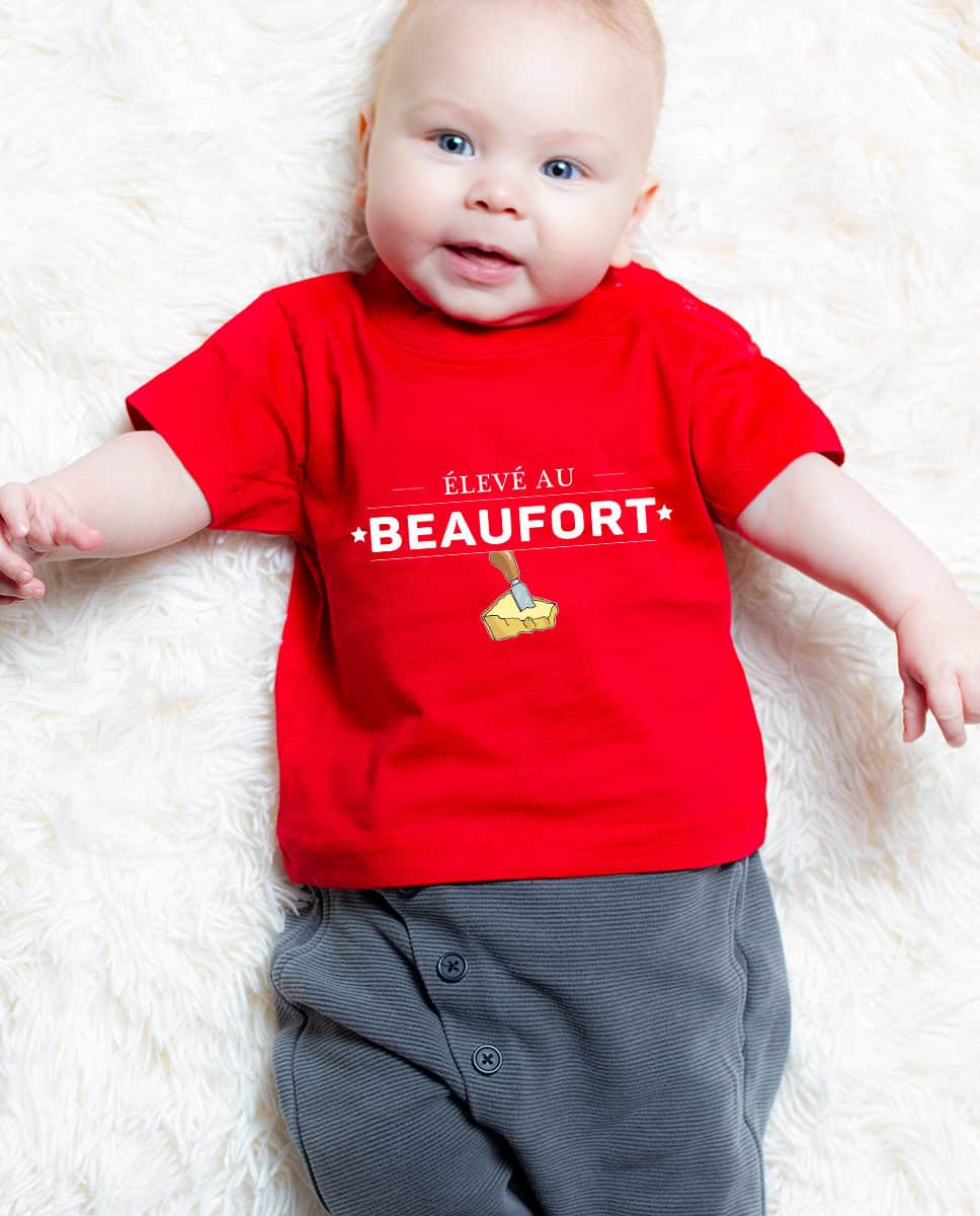 T SHIRT BEBE : Elevé au Beaufort – Image 4