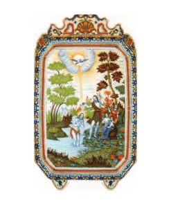 Fresque murale – Baptême Jésus
