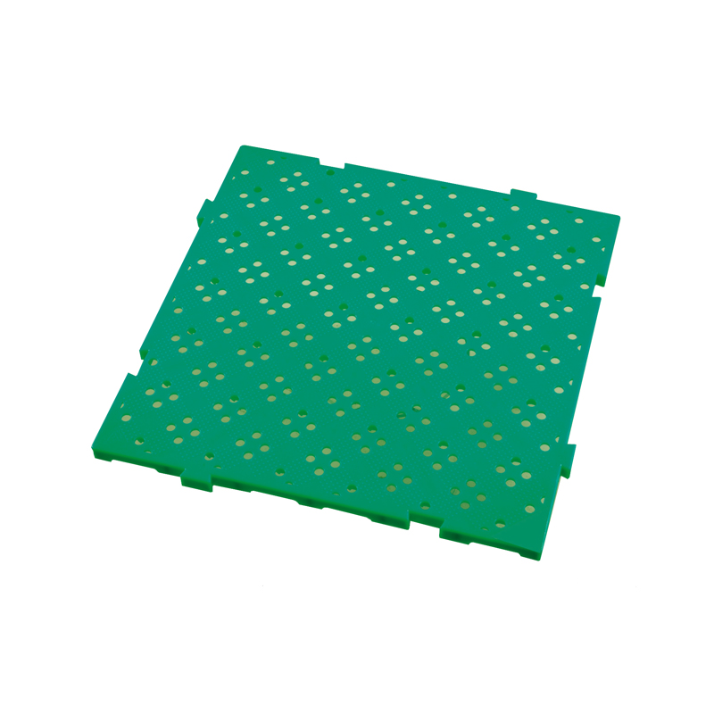 Caillebotis HACCP 50 x 50 cm. épaisseur 22 mm – vert – Image 2
