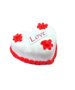 Gâteau Saint-Valentin en forme de cœur
