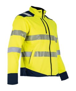 Gilet de travail manches longues haute visibilité zippé LMA