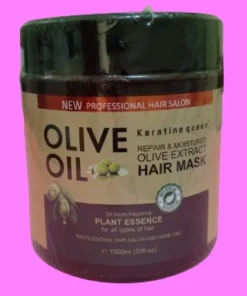 Keratine Queen masque de cheveux réparateur et hydratant à l&rsquo;huile d&rsquo;olive