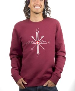PROMO PULL HOMME : MONTAGNE SKI BOUSSOLE-BORDEAU-L