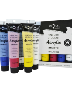Coffret Peinture Acrylique – 5 Tubes de 75 ml