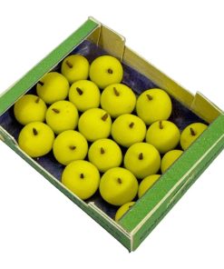 Pommes  » Golden  » dans une cagette carton