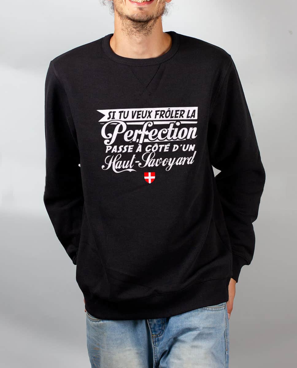 PULL HOMME : FRÔLE LA PERFECTION PASSE À CÔTÉ D’UN HAUT SAVOYARD – Image 3