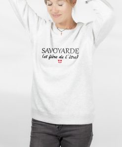 PULL FEMME : Savoyarde et fière de l&rsquo;être