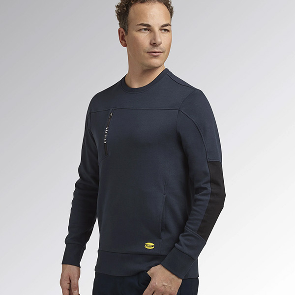 Sweat-shirt de travail Crew Litework Diadora Utility – Image 7
