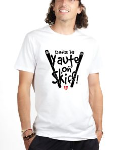 T-SHIRT HOMME : DANS LA YAUTE ON SKIFF