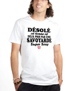 T-SHIRT HOMME : DÉJÀ PRIS PAR UNE SAVOYARDE