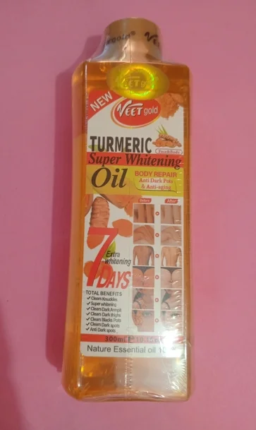 Huile super éclaircissante VEET GOLD Tumeric – Image 2