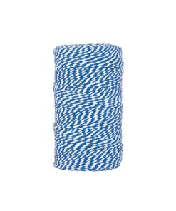 Ficelle bicolore bleu