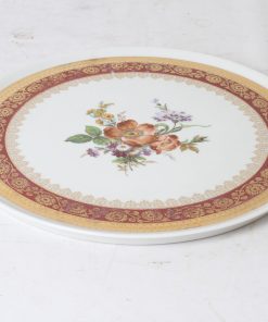 Plat à gateau en porcelaine