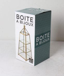 Boite à bijoux en verre