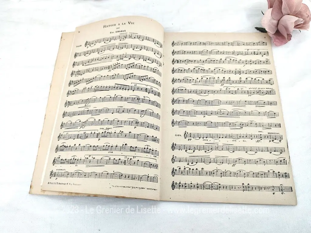 Ancien livret partition Gerbe d’Or Collection Airs Opéras et Mélodies – Image 4