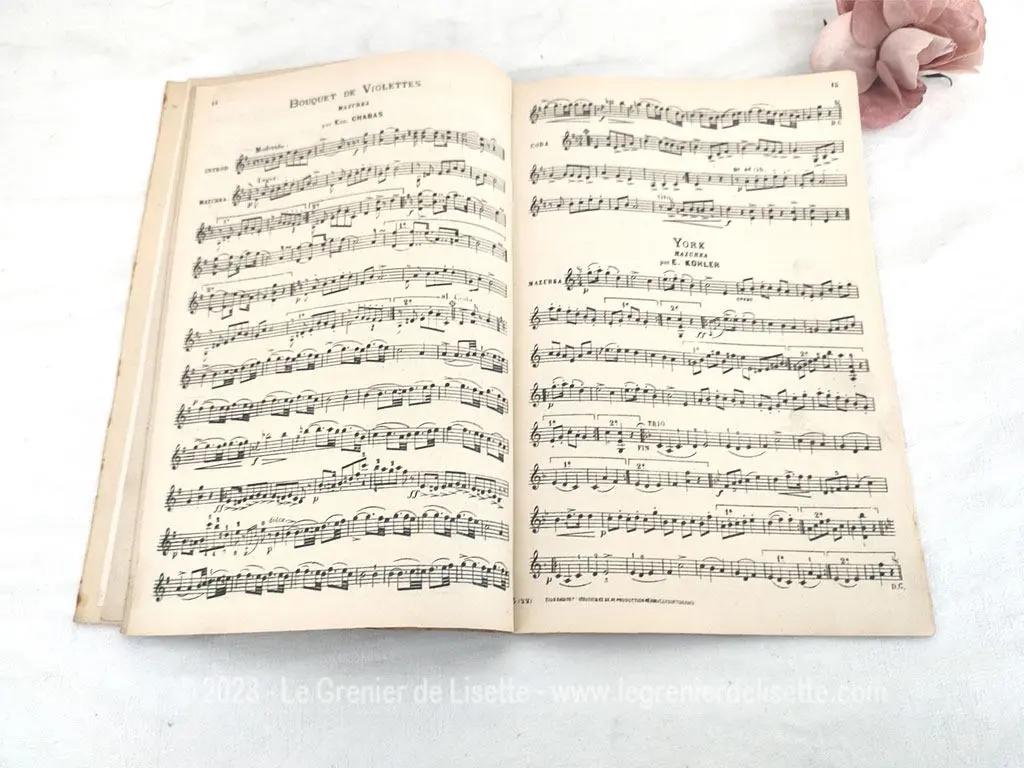 Ancien livret partition Gerbe d’Or Collection Airs Opéras et Mélodies – Image 5