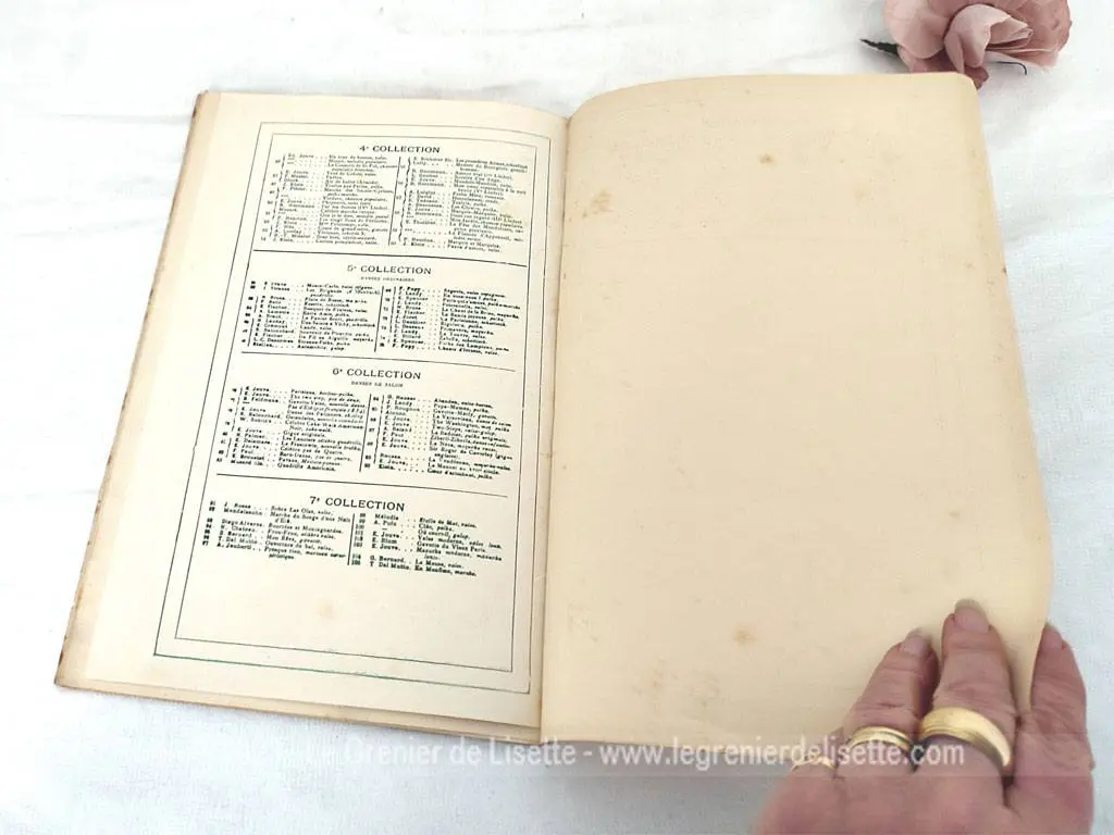 Ancien livret partition Gerbe d’Or Collection Airs Opéras et Mélodies – Image 8