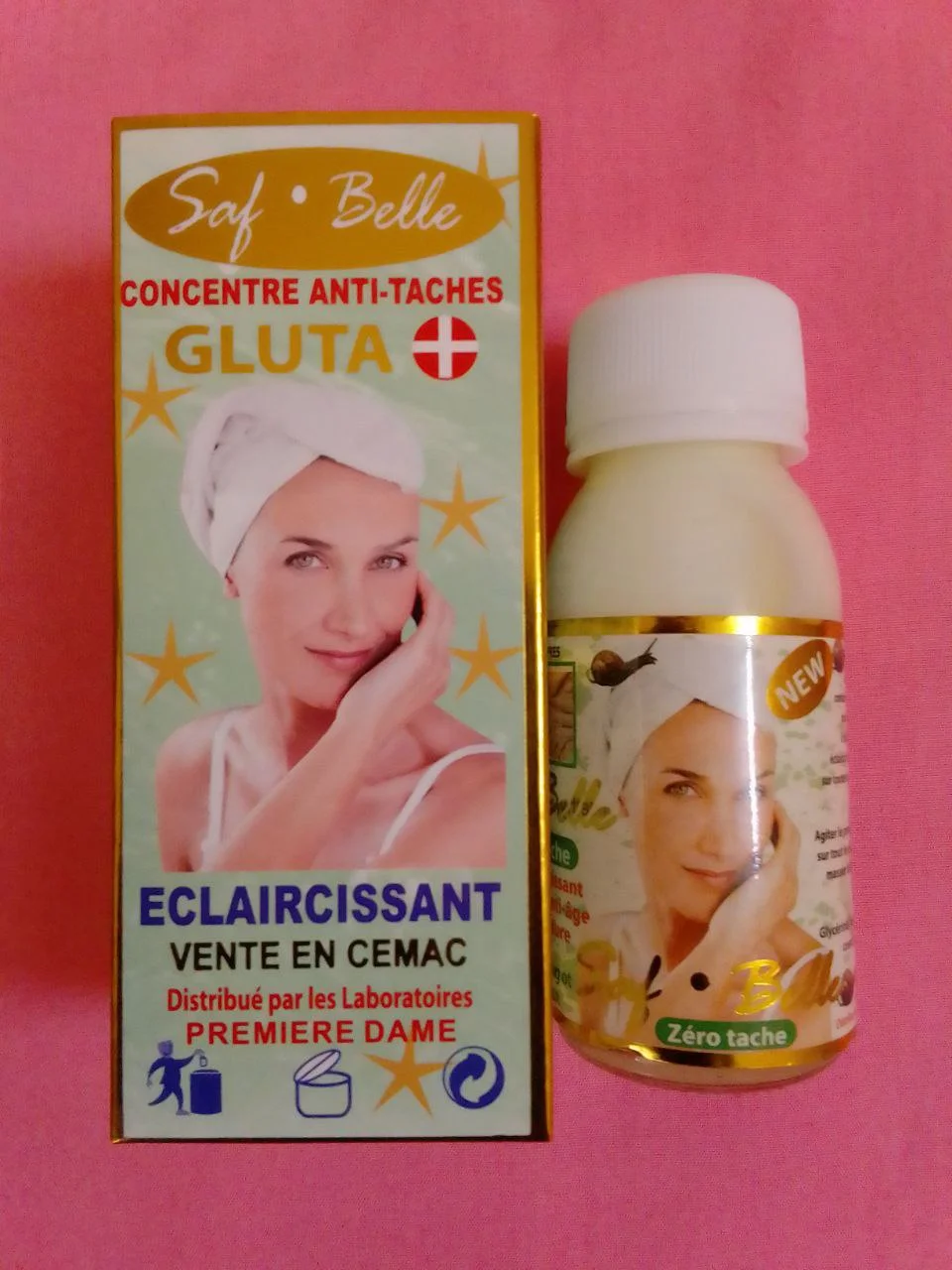 SAF BELLE concentre anti-taches gluta plus