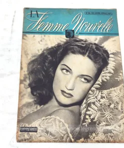 Ancienne revue La Femme Nouvelles du 10 janvier 1946