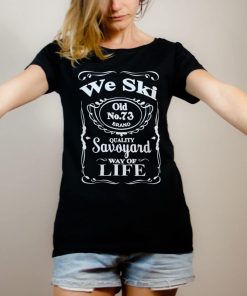 T-SHIRT FEMME : WE SKI