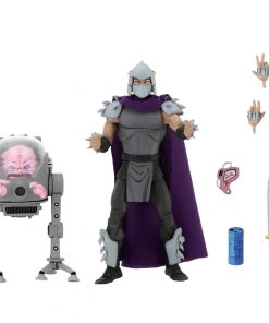 NECA TMNT Krang Vs Shredder 2 Pack
