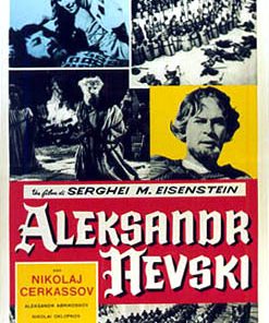 Affiche –  ALEXANDRE NEVSKI – 33x71cm
