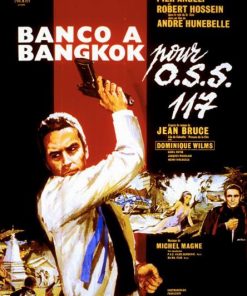 Affiche –  BANCO A BANGKOK POUR OSS 117 – 120x160cm