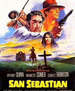 Affiche –  BATAILLE DE SAN SEBASTIAN (la) – 60x80cm  – GER