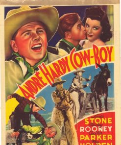 Affiche –  ANDRE HARDY COW-BOY – 30x40cm