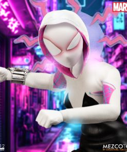 Mezco One:12 Collective Spider-Man Spider Gwen ( Ghost Spider ) Action Figure