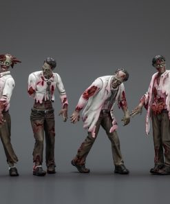 JoyToy Dark Source Zombie Figure Scientists