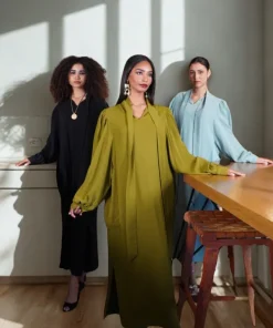 Caftan crêpe
