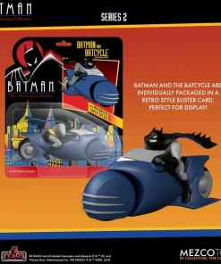 Mezco 5 Points Batman The Animated Series Batcycle