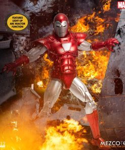 Mezco One:12 Collective Silver Centurion Iron Man