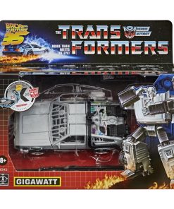 Transformers X Back to the Future Gigawatt Delorean Crossover