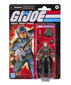 G.I. Joe Retro 3.75 Inch Grunt Action Figure with Protective Case