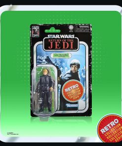 Star Wars Retro Collection Luke Skywalker Jedi Knight ( Includes Protective Case )
